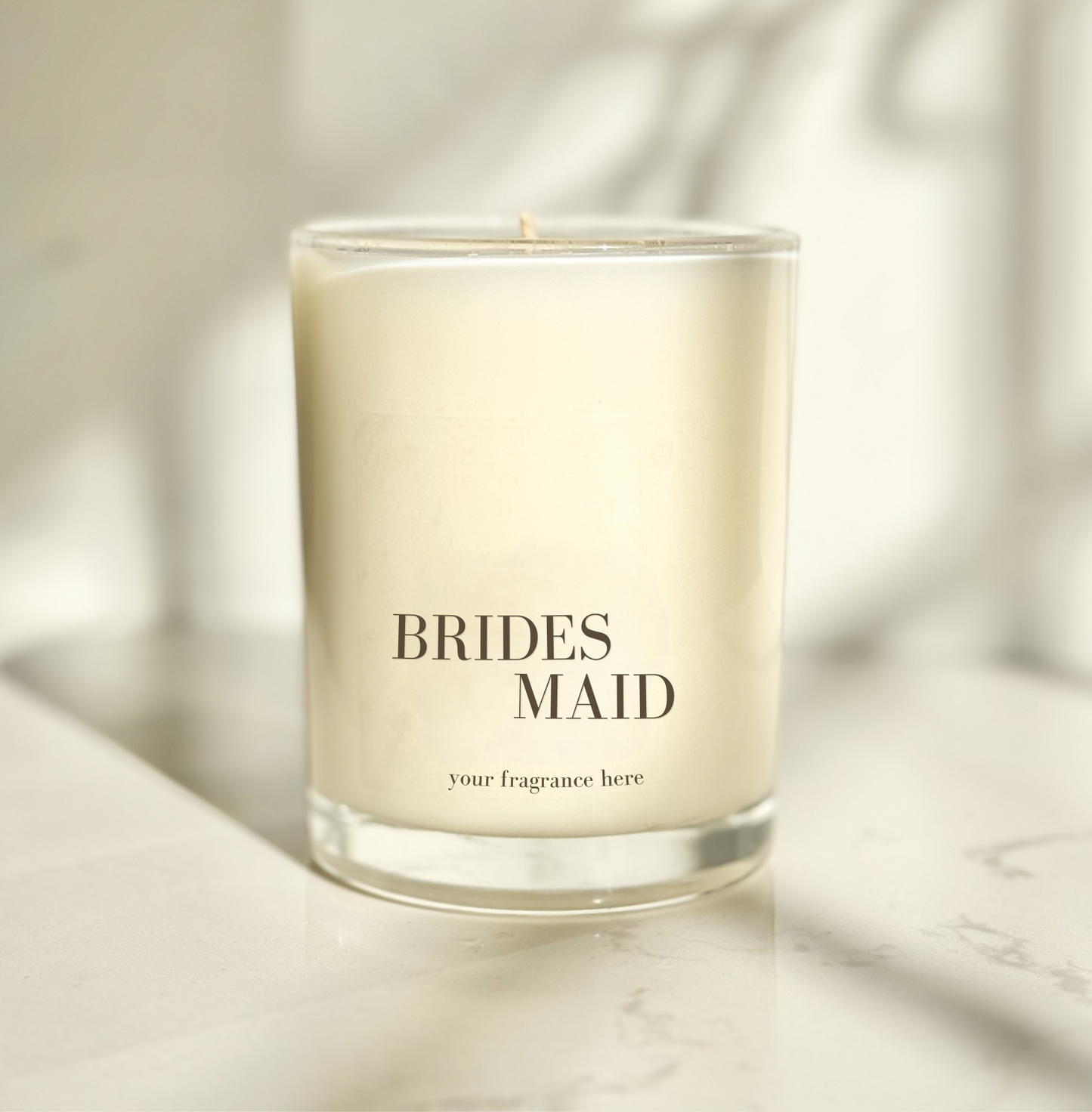 Bridesmaid Candle