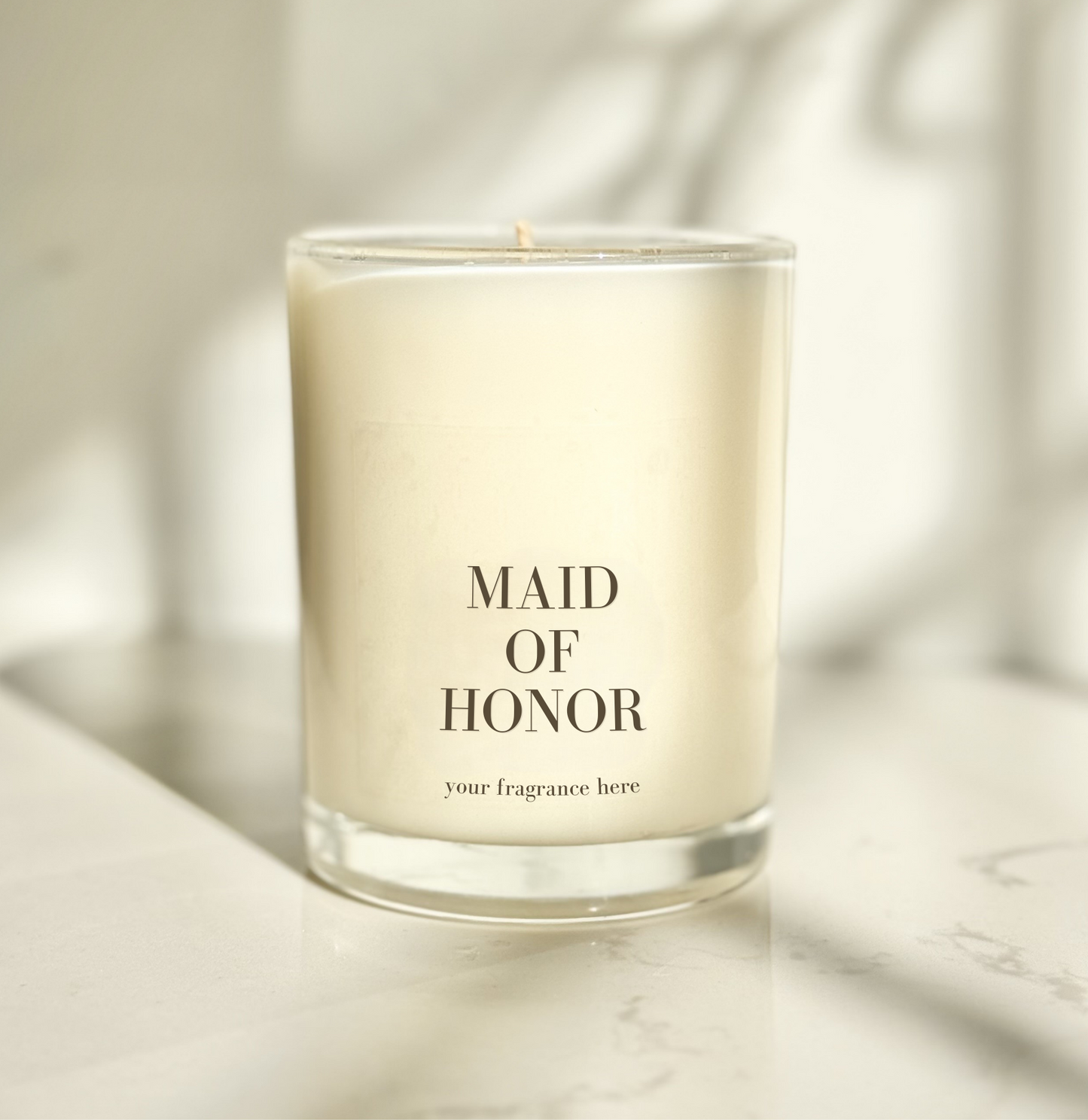 Maid of Honor Candle